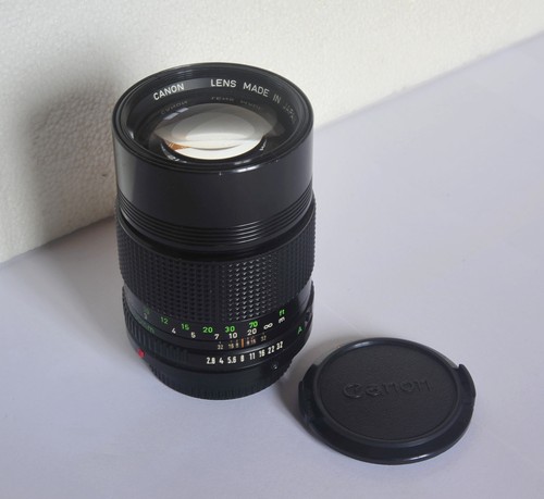 Objectif canon 135 mm - fd,