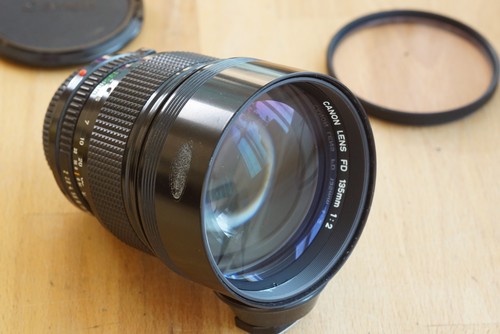 Canon 135mm obiettivo - fd,