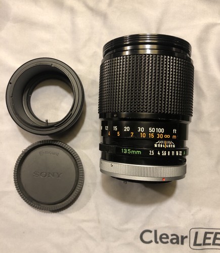 Canon 135mm c - fd, f/2.5
