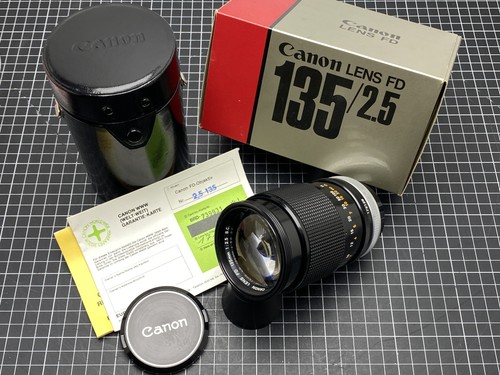 Canon 135mm c - fd, ✅